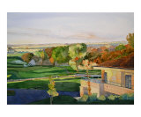 Summer Afternoon at Canyon Oaks Clubhouse