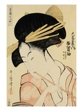 A Half-Length Portrait of the Courtesan Shirotama of the Tamaya