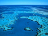 Aerial of the Great Barrier Reef