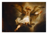 Detail of Angel Raphael Leaving Tobit and His Family