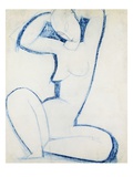 Blue Caryatid II