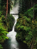Bridge over a Waterfall