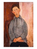 Boy in a Blue Shirt