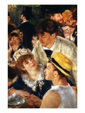 Detail Showing Figures from The Luncheon of the Boating Party