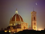 Duomo and Campanile of Santa Maria del Fiore Seen from the West