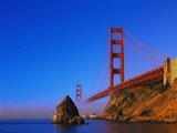 Fog Rolling Under Golden Gate Bridge