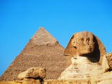 Great Sphinx and the Pyramid of Khafre