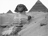 Great Sphinx and Pyramids at Giza
