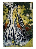 Kirifuri Waterfall  Mount Kurokami  Shimotsuke Province  from the Series A Journey to the Waterfall