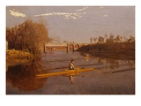 Max Schmitt in a Single Scull