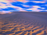 Multicolored Sky over Sand Dunes