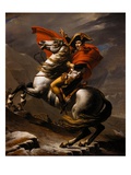 Napoleon on Horseback at the St Bernard Pass