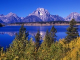 Mount Moran and Jackson Lake