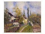Painting of the French Countryside by Alfred Sisley