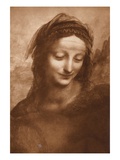 Portrait of St Anne by Leonardo da Vinci