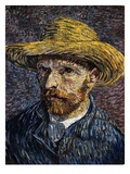 Self-Portrait with Straw Hat