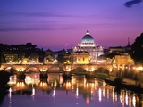 Sant'Angelo Bridge over Tiber River