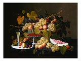 Still Life with Fruit and Champagne