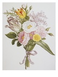Still Life of Lilacs  Roses  Buttercups and Lilies of the Valley by Jean Louis Prevost