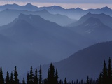 The Cascade Range in the Morning