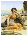 With Violets Wreathed and Robe of Saffron Hue