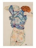 Woman Undressing