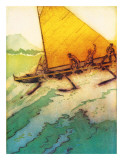 Big Surf At Waikiki  Royal Hawaiian Hotel Menu Cover c1950s