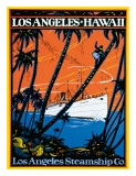 Los Angeles-Hawaii  Los Angeles Steamship Company  c1920s