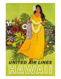 United Air Lines  Hawaii  The Lei Offering