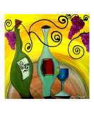 Vino And Grapes