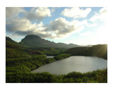 Sunset Over Huleia River Kauai Hawaii