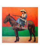 "Libertador 1927" Horse & Woman Mexico