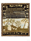 A Fine and Rare Needlework Sampler  Norwich  Connecticut  1774