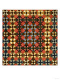 A Pieced Cotton and Flannel Coverlet  Pennsylvania  circa 1900