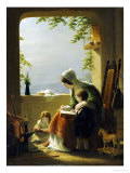 Mothers Lessons  Amalfi  1857