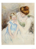 Mother with Left Hand Holding Sara's Chin