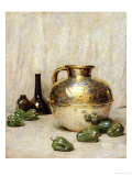 Still Life with Green Peppers and Jug