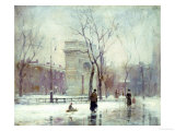 Winter in Washington Square