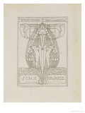 Design for a Bookplate  1896
