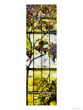 Fine Leaded Glass Triptych Window (Left Panel)  circa 1908