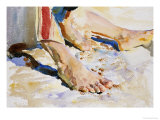 Feet of an Arab  Tiberias