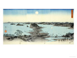 Night View of Eight Excellent Sceneries of Kanazawa in Musashi Province