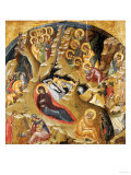 An Important Late Byzantine Icon of the Nativity of Christ  15th Century