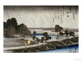 Night Rain at Azuma Shrine