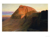 Masada or Sebbeh on the Dead Sea  1858