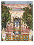 Worship of Shri Nathji  Probably Bundi or Kotah  circa 1825-50