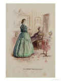 Mrs Gresham and Miss Dunstable: an Illustration to Framley Parsonage  1861