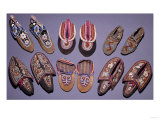 A Selection of American Indian Moccasins