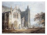 The North Porch of Salisbury Cathedral  circa 1796