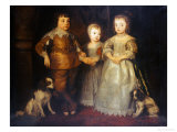Group Portrait of the Children of King Charles I  Full Length